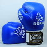 DURAN BLUE B 16 OZ BOXING GLOVES