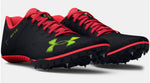 UNDER ARMOUR UA KICK SPRINT SPIKES BLACK