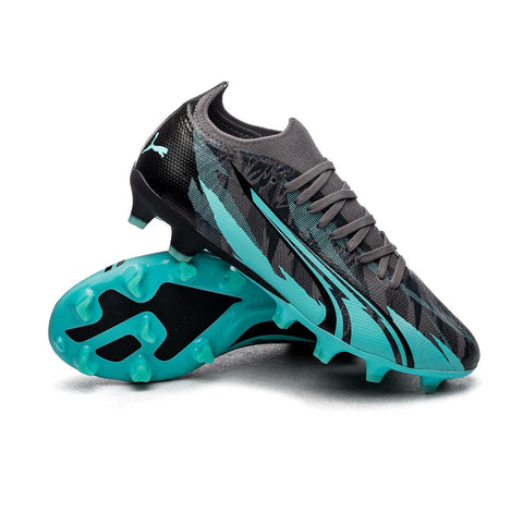 PUMA ULTRA PLAY FG GRAY AND BLUE SUNSET GLOW