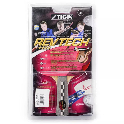 STIGA REV TECH 4 STAR RACKET TABLE TENNIS