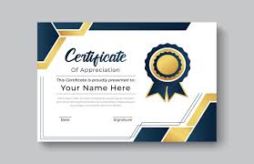 AWARD CERTIFICATE