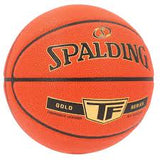 SPALDING GOLD LEATHER BASKETBALL