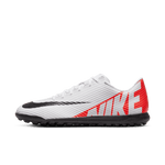 NIKE VAPOR 9 WHITE/RED TURF