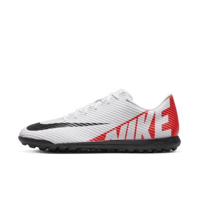 NIKE VAPOR 9 WHITE/RED TURF