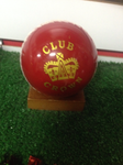 RS Cricket Ball Club Crown Poly Hard Red 5 1/2